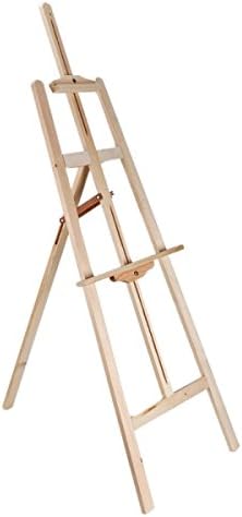 LYKOS Durable Artist Wood Wooden Easel Art Stand Solid for Drawing Sketching Painting