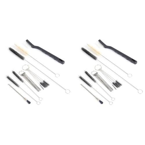 Spray Tools Cleaning Kit, Spray Gun Cleaning Kit, Spray Gun Cleaning Brush Set Airbrush Cleaning Kit Hardware Accessory Hand Tool Airbrush Parts Portable for Spray Tools