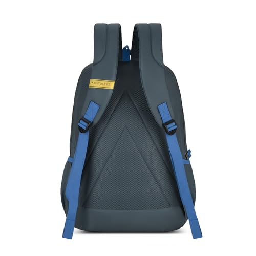 Image of Aristocrat Circuit Casual Backpack 40L | 3 Compartments with Quick-Access Front Pocket | Padded Shoulder Straps & Side Bottle Holders | Office & Travel Backpack for Men & Women