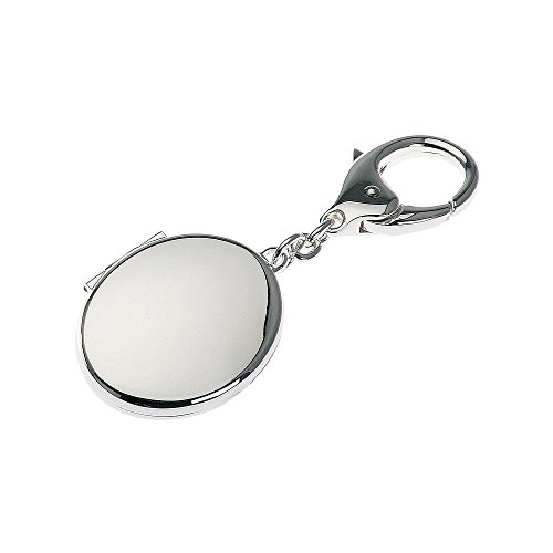Preisvergleich Produktbild Versilberter Schlüsselanhänger "Silberäffchen" mit Karabiner zum Anhängen