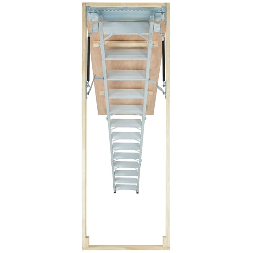 Vevor ZDKKSGLT-LHJ350B12FT Attic Ladder Foldable thumb #9
