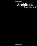 Architect Notebook: 1/4 Inch, 4 Squares Per Inch - Large Size 8.5' x 11' Inch - 110 Graphing Paper Pages - Perfect Notebook for Architects Maths Science