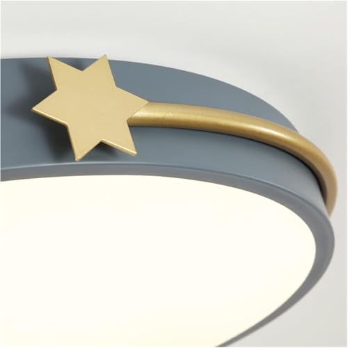 Plafonnier LED moderne rond avec télécommande luminaire salon