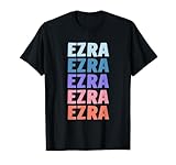 Photo Gallery regalo divertente nome ezra personalizzato nome maglietta Photo Gallery regalo divertente nome ezra personalizzato nome maglietta