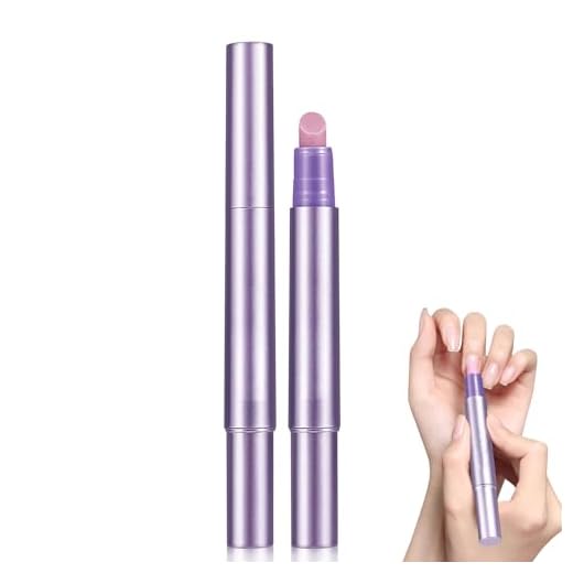 3-in-1 Nail Care Pen, Upgrade Cuticle Oil Pen for Nails, Cuticle Pusher Nail Oil Pen with Ceramic Tip for Hangnails, Nail Care Pen for Moisturize Strengthen Nails (1PC)