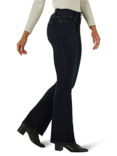 Lee Women's High Rise Mini Flare Jean3