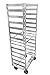 SHOPCraft Side Load Aluminum Speed Rack, Commercial Standard Heavy Duty Aluminum Bun Racks for Food Service, Bakery, Restaurant, NSF Listed Industrial Baking Pan Rack (12 Tier 5 Inch Spacing)
