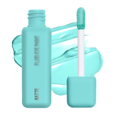 about-face Matte Fluid Eye Paint – Aqua