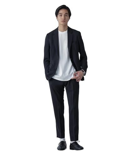 ナノ・ユニバース(nano・universe) 「Damerino」ライトウェイトストレッチセットアップ S ブラック NANO universe