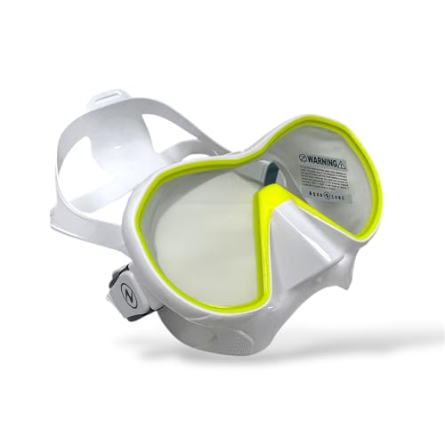 アクアラング Plazma MASK WT/YL プラズママスク  ホワイト/ イエロー 120320