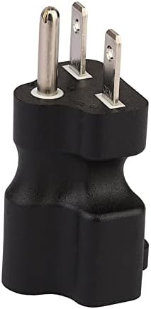 6-15P to 6-15/20R AC Power Adapter 15Amp 250V to 20Amp AC Power Adapter Nema 6-15P Male to Nema 6-15R(6-15P to 6-15 & 20R)