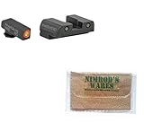 Nimrod's Wares AmeriGlo Spartan Operator Night Sights Set Tritium Compatible with Glock G17-39...