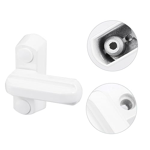 DOITOOL 4 peças de bloqueio de portas de bloqueio de janela, travas de janela para janelas deslizant