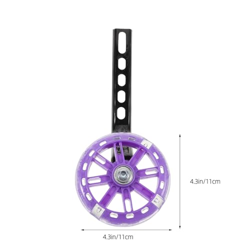 Ruedas de Entrenamiento para Bicicleta con Estabilizadores, Juego de 1 Par con Soportes de Apoyo para Seguridad y Equilibrio en Bicicletas miniatura 2