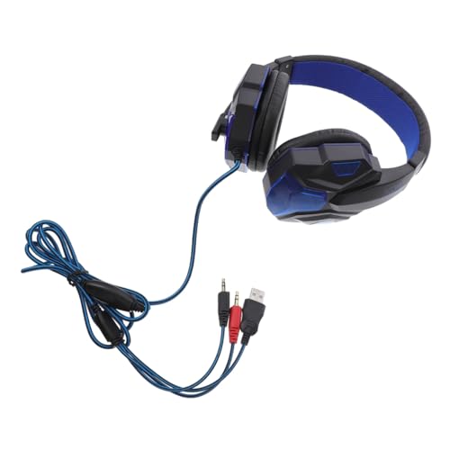 Casque de jeu PC noir avec microphone antibruit et coussinets respirants