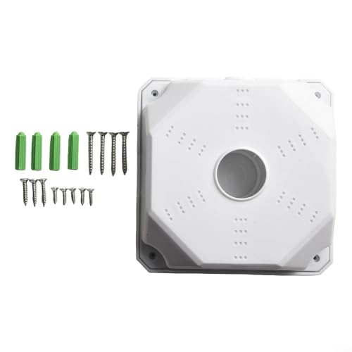 Caja de conexiones de cámara CCTV Base profunda con carcasa impermeable, perfecta para necesidades de vigilancia al aire libre