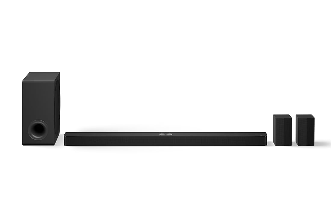 LG S90TR Barre de Son 7.1.3 670W Dolby Atmos DTS:X Hi-Res Audio 13 Haut-Parleurs WOW Synergie