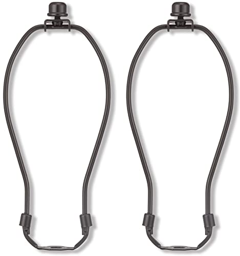 Listado de Bases para lámparas al mejor precio. 48 Soporte de arpa de bronce de 8 pulgadas para lámparas de mesa y de pie, 2 juegos de soporte de visualización desmontable resistente con sillín estándar 3/8 y acabado de...