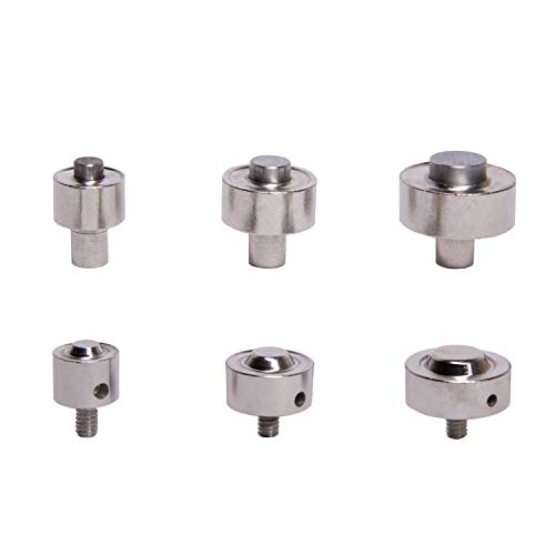 GETMORE Parts Matrice, Outil à oeillet, poinçon pour Presse à oeillet, Presse à Riveter, Presse à vis - pour Oeillets métalliques (12 mm) – vue 4