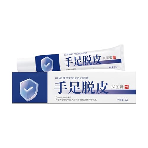 Crema hidratante de pies - 20 g de crema de cuidado de los pies | Crema de pie del talón nutrido de larga data | Crema para mano y pie ideal para alivio de la piel seca, reparación del talón agrietado