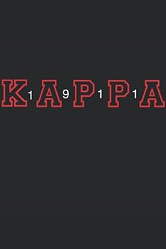 Paperback Kappa 1911: Kappa Alpha Psi Journal, Blank Lined, 120 Pages 6 x 9 in Book