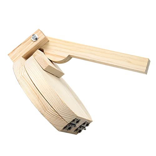 Garneck Dumpling Wrapper Mold Wooden Dough Presser Dumpling Making Tool Wood Mold