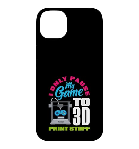 I Only Pause My Game To 3D�v�����g�X�^�b�t�Q�[�}�[ �X�}�z�P�[�X iPhone 14 Plus �p