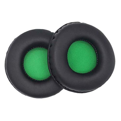 Hesh2 Replacement Earpads Ear Pads Ear Cushions Ear Cups Ear Cover Earpad Repair Parts Compatible with Skullcandy Hesh Hesh 2 Hesh 2.0 Wireless Headphones (Black+Green)