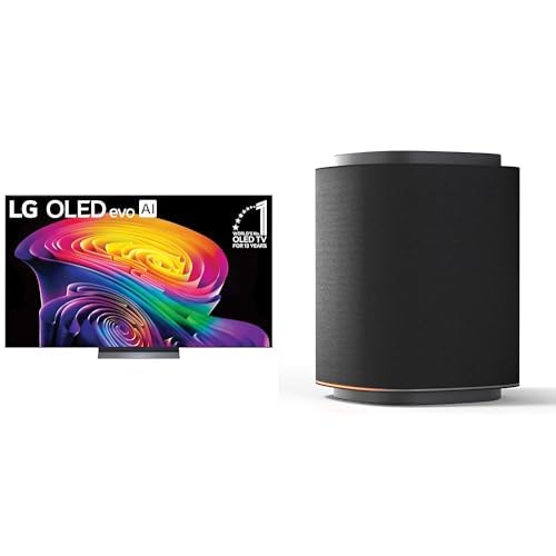 Image of LG 77-Inch OLED C6 TV & Sound Suite Bundle 77-Inch OLED evo AI 4K C6 TV + 2X M7 Wireless Dolby Atmos Speakers | Dolby Atmos, Dolby Vision, HDR10, AI Super Upscaling 4K (New 2026 Model)