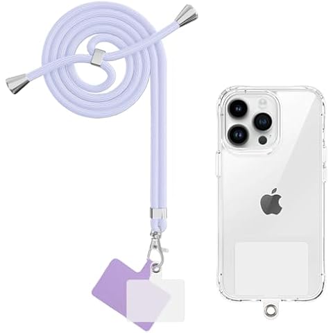 Yoedge Cordon Téléphone Portable Violet Cover