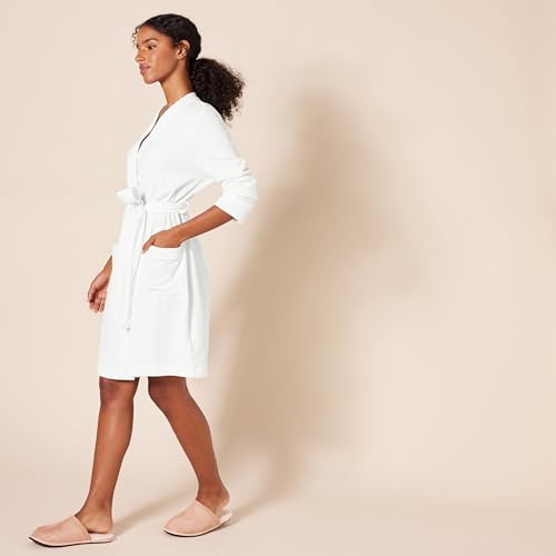 Image of Amazon Essentials Women's Lightweight Waffle Full-Length Bath Robe (Available in Plus Size)