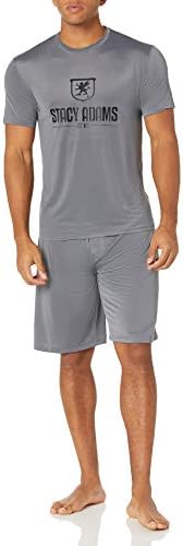 STACY ADAMS Men’s T-Shirt Jam Short Set