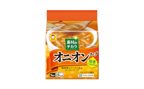 素材の力 オニオンスープ5P×6個 計30食 即席 時短 お手軽 インスタント フリーズドライ 玉ねぎ バター風味 チーズ風味 常温保存