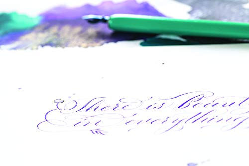 Manuscript moderne de calligraphie écriture cursive kit dessin lettrage