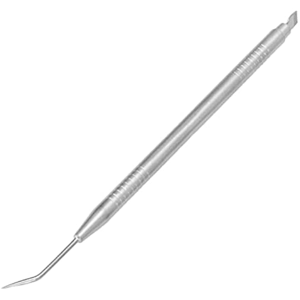 Generic Narzędzie do Podnoszenia Rzęs Wysokiej Jakości Podwójny Separator ze Stali Nierdzewnej do Podnoszenia i Utrzymywania Rzęs Profesjonalnego Użytku w Salonie (SILVER)