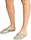 Tommy Hilfiger Damen Flip Flops Stripes Beach Sandal mit Logo, Türkis (Charming Green), 37