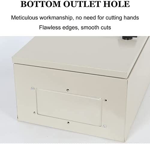 Caja de conexiones eléctrica Caja De Conexiones Eléctricas Impermeable, Cubierta Con Bisagras For Gabinete Eléctrico De Acero Con Cerradura Y Placa De Montaje, Caja De Proyectos For Uso En Interiores