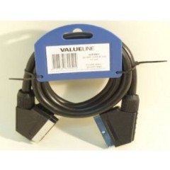 CAVO SCART - SCART 21 POLI 1.5 MT CAVI SING. SCHERMATI PROFESSIONALE