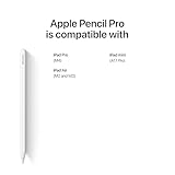Apple Pencil Pro: Advanced Tools, Pixel-Perfect Precision, Tilt and Pressure Sensitivity, and Industry-Leading Low Latency for Note-Taking, Drawing and Art. Attaches, Charges and Pairs Magnetically. - Image 4