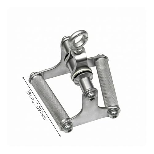 Barre Droite Rotative LAT Pulldown en Acier Massif, Accessoire de Musculation Durable
