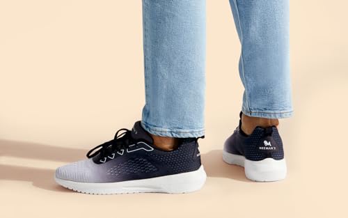 Image of Neeman's Colourblocked Sneakers for Men | Comfortable and Flexible | Casual Shoes for Men