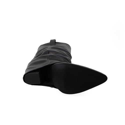 YOKI Women's Western Heel Boot Fashion4