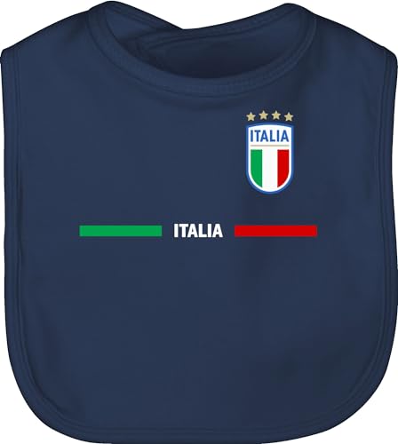 Baby Lätzchen - 2026 Fussball WM Fanartikel - Italien Trikot Wappen |...