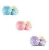 EOS Visibly Soft Lip Balm Duo (Pack of 1 plus new Blackberry (3 lip balms))