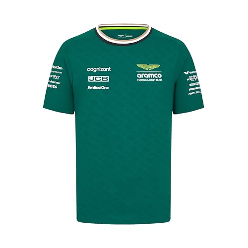 Aston Martin F1 Camiseta del Equipo 2024 para Hombre - Verde - Talla: XL