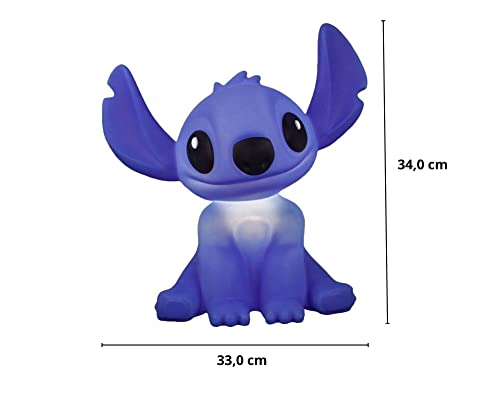 Abajur de Mesa Luminária Stitch Alien Alienígena ET Desenho Animado Filme Disney Usare