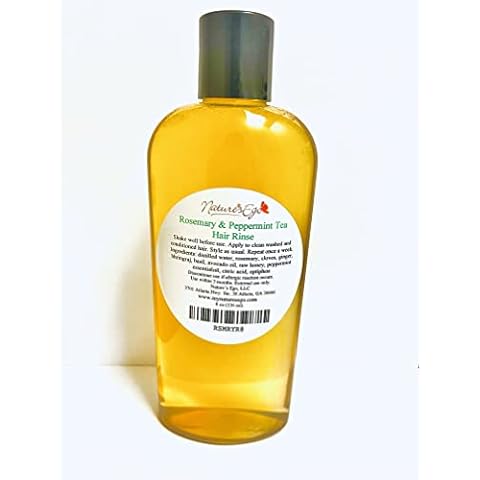 Nature's Ego Rosemary & Peppermint Tea Hair Rinse 8 oz (stimulating, refreshing, growth) Cover