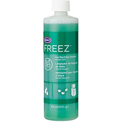 Urnex 15-FRZ14 Freez Cleaner-414ML-5 Use-Nickel Safe Formula Commercial Ice Machine Cleaner, Plastic White 14 Ounce Cover