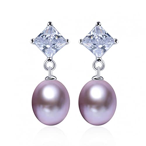 Perle d'eau douce naturelle et éclat de zircon pour un mariage inoubliable