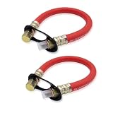 Tubo di scarico per cambio olio HON1010 (10 mm) adatto per Hon-da G100, GX120, GX160, GX200 e KOH-ler CS4 e CS6 (2 pezzi)